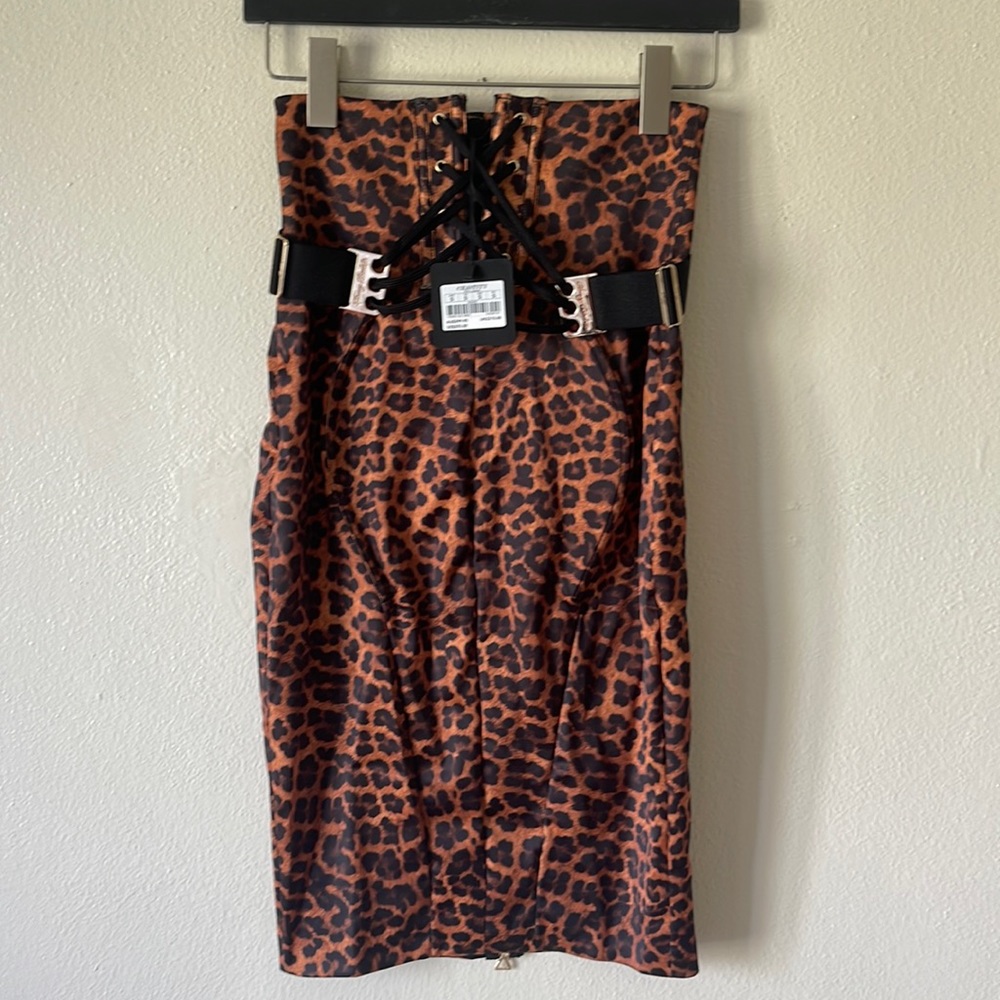 Honey Birdette Chastity Skirt Jaguar